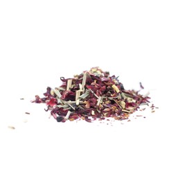 JusTea LITTLE BERRY HIBISCUS | Loose Leaf Herbal Tea in a Compostable Refill Pouch | 40+ Cups (3.2oz) | Caffeine Free | Award-Winning | Fair Trade | Non-GMO