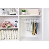 Premium Skirt Hangers 2-Pack - Thin Space-Saving Skirt Hanger Set