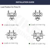 XiKe 4 Pcs 6200-2RS Double Rubber Seal Bearings 10x30x9mm, Pre-Lubricated