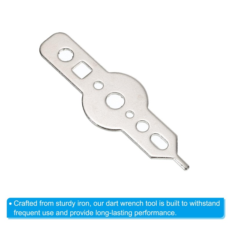 PATIKIL Dart Wrench Tool, 2 Pack Shaft Tightener & Tip