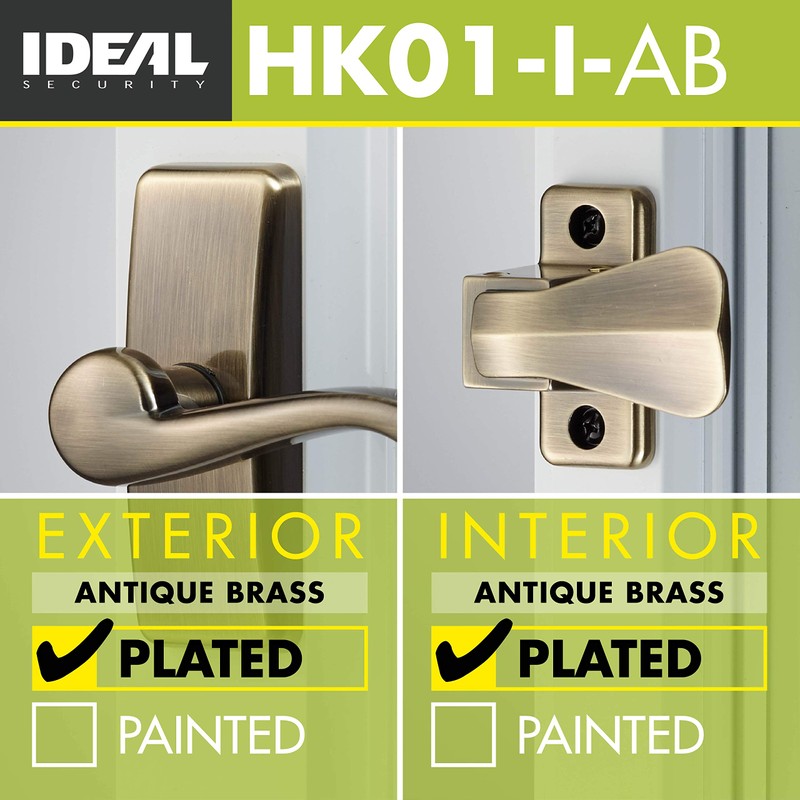 Ideal Security GL Door Lever Set with Keyed Deadbolt Lock