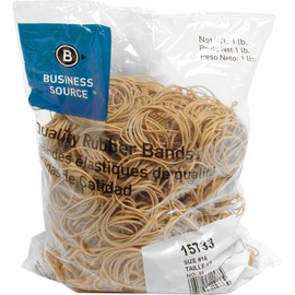 Business Source Size #16 Rubber Bands,Crepe