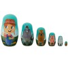 Imagination Generation Busy Barnyard Farm Animals Wooden Nesting Doll Set
