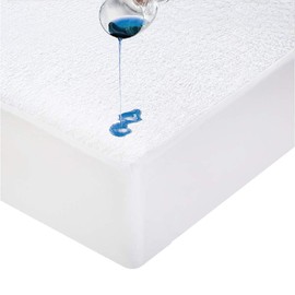 Luxor Cotton Terry Fully Fitted Waterproof Mattress Protector - Baby Cot