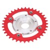 104BCD 36T Chainring Conversion Kit Aluminum Alloy Mid Drive Chainring