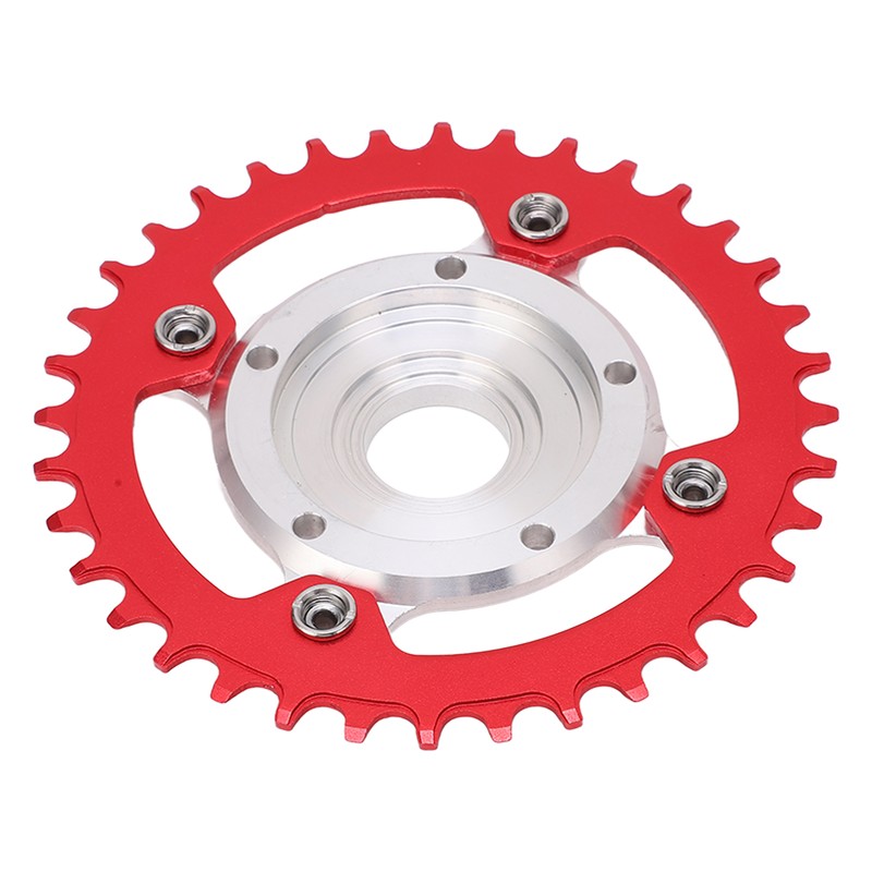 104BCD 36T Chainring Conversion Kit Aluminum Alloy Mid Drive Chainring