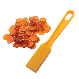 Thomas & Anca Club Supplies Ltd Bingo Magnetic Wand and 120 Discs (orange)