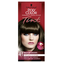 Schwarzkopf Poly Tint Colour, Medium Brown Number 41 - Pack of 3