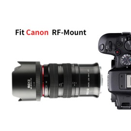85mm F2.8 Manual Focus Macro Portrait Aspherical Medium Telephoto Lens Compatible with Canon RF-Mount Cameras R5 R6 R7 R10