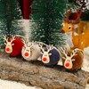 Christmas Ornament, Plush Set, 6-piece Set, Cute, Reindeer, Christmas Tree,