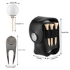 Golf Ball Bag Holder Clip Utility Pouch Sports Golfing Tackle
