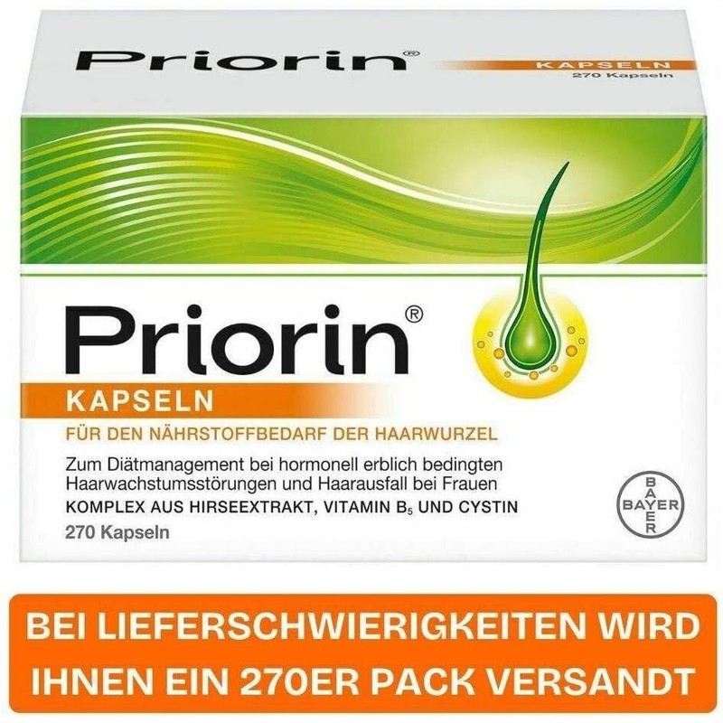 PRIORlN Value Set 2 x 120 Capsules + Free 30