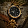Holzwerk Germany Handmade Matrix Men's Watch Eco Natural Wooden Watch