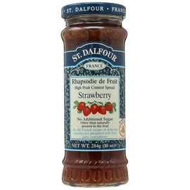 St. Dalfour Preserves, Strawberry, 10 oz
