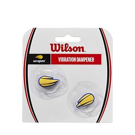 Wilson Tennis Racket Vibration Stopper US Open Flame Dampener (US Open Frame Dampener) Yellow WR8405501001