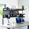 VIVO Steel Clamp-on 46 x 25 inch Desk Pegboard System
