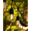 BRIMAX 2W 100FT Outdoor String Lights Commercial Grade with 32