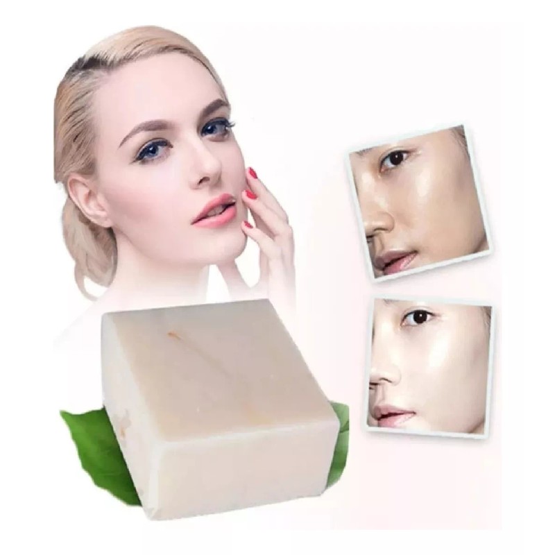 AP.MARRON Jabón De Arroz Aclara Antimanchas + 10 Mascarillas Faciales