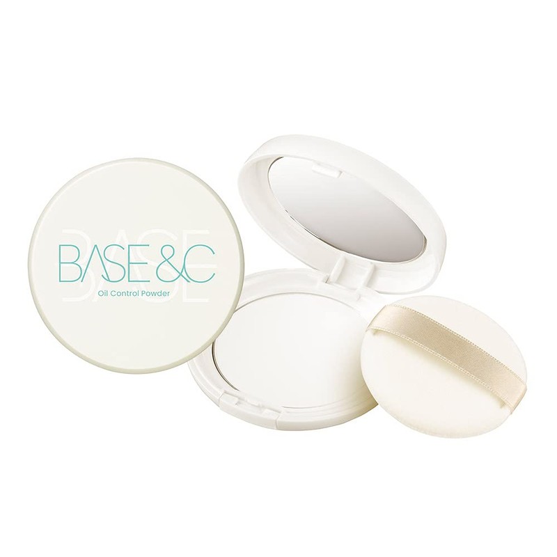 BASE&C Oil Control Powder, 0.3 oz (8 g), Clear