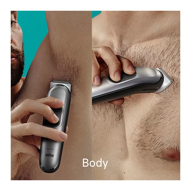 Braun Series 7 10-in-1 All-in-One Waterproof Style Grooming Kit with