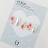 cherry Handmade nail tip water ink cherry nail - Almond