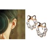 TheBigThumb 30 Pcs Earring Back Clutch for Women Plastic Padded