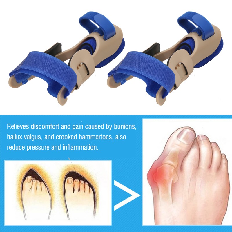 1Pair Woman Female Toe Separators Hallux Valgus Bunion Corrector Right