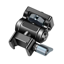 NovelGoal Monitor Holder Quick Release NATO Mount for Camera Field Monitors NATO Rail Clamp 360¡ã Rotation Adjustable Bracket Photography Accessories