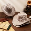Cowboy Hat Cover, Plastic Cowboy Hat Rain Covers Waterproof Hat