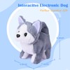 WorWoder Plush Husky Dog Toy Puppy Electronic Interactive Pet -