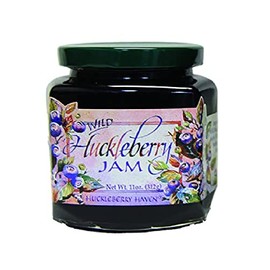 Huckleberry Haven W1101 Wild Huckleberry Jam, 11 ounces