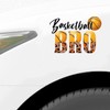 Basketball Brother Sticker, Leopard Print Basketball Vinly Decal for Cars