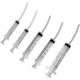 3 x Baby Syringes for Cockatiels, Budgies, Parrots, Pet Hand Rearing Feeding Syringes (5ml x 2+10ml x 2+20ml)