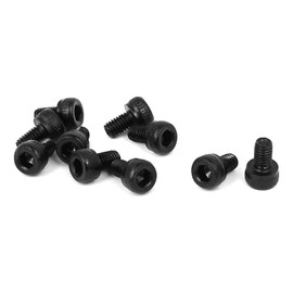 30 Pcs M3-0.5 x 4mm Hex Socket Head Cap Screws, 12.9 Grade Alloy Steel, Allen Socket Drive, Black Oxide Finish, Machine Thread，Full Thread （30 Pcs M3-0.5 x 4mm）