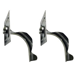 2 Pcs. XFITTING 3/8" to 1/2" Pex Tubing Bend Support with Plate, Metal, Tubing Pipe Hanger 30-3-4=2X (2 Packs)