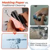 Innomesh 50PCS Masking Paper for 4inch Brayer Roller,Brayer Roller Accessories,Universal
