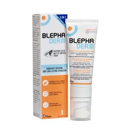 THEA PHARMA BLEPHADERM? Soothing Eyelid and Eye Contour Cream - Soothes, Protects, Repairs, Moisturises And Reduces Puffiness - for sensitive, dry, irritated, skin around the eye area. 40ml
