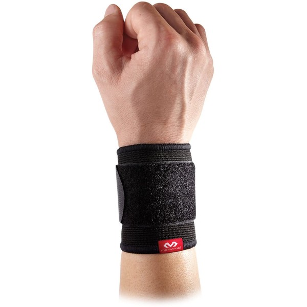 McDavid 513 Elastic Wrist Support, Small/Medium, Black