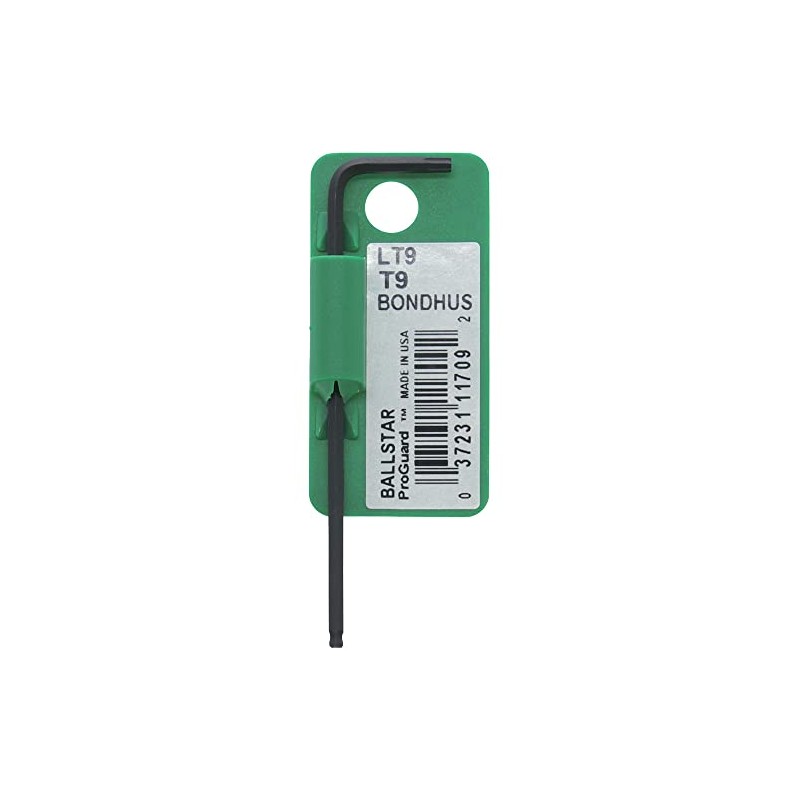 BONDHUS LT9 No.11709 Torx® Ball Point Ballstar™ L-Wrench T9 (Short