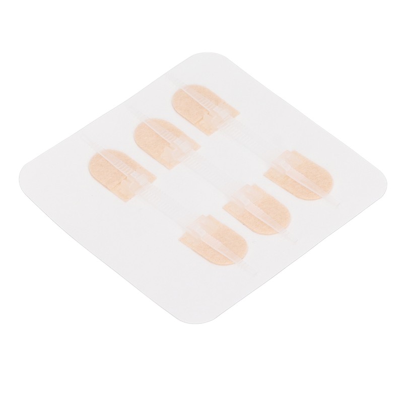 3 Strap Zipper Wound Closure Patches Breathable Seamless Elastic Zip