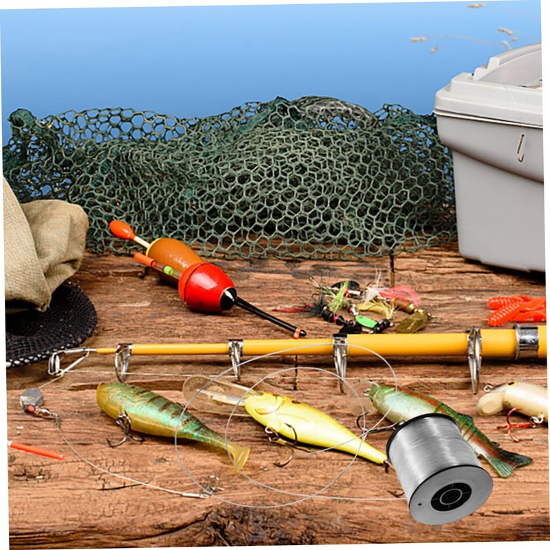 Tofficu 1 Set Invisible Nylon Fishing Wire Clear Fishing Line