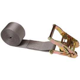 US Cargo Control 2 Inch x 10 Foot Endless Gray Ratchet Strap