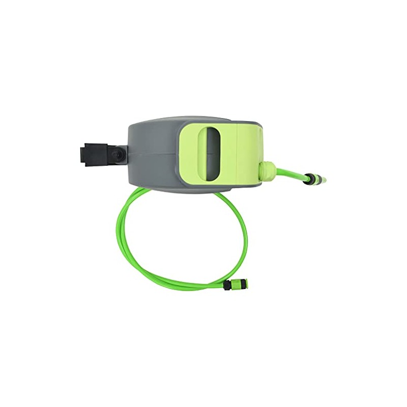 CHARMMA Automatic Retractable Water Hose Reel Wall Mounted 65.6'+6.6',Garden Hose