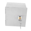 ABOOFAN Electrical Outlet Box with Lock Outdoor Plug Cover for