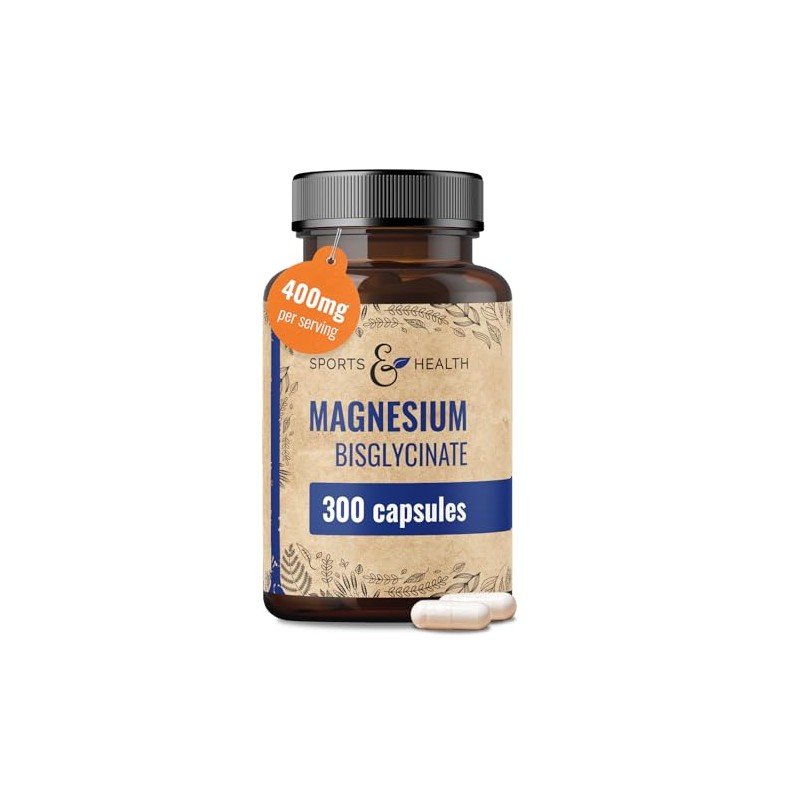 Chelated Magnesium glycinate Capsules - 300 Magnesium bisglycinate Capsules