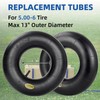 GICOOL 13x6.50-6 Inner Tube, 2 Pack with TR-13 Valve Stem,