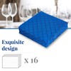 Silver Spoons Cocktail Napkins, Royal Blue 24 Count (Pack of
