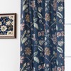 Elegant Luxury Black Out Curtains 96 Inch Long 2 Panel