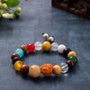 18 Seeds Bodhi Buddhist Blessed Tibetan Bracelet for Protection: Prayer