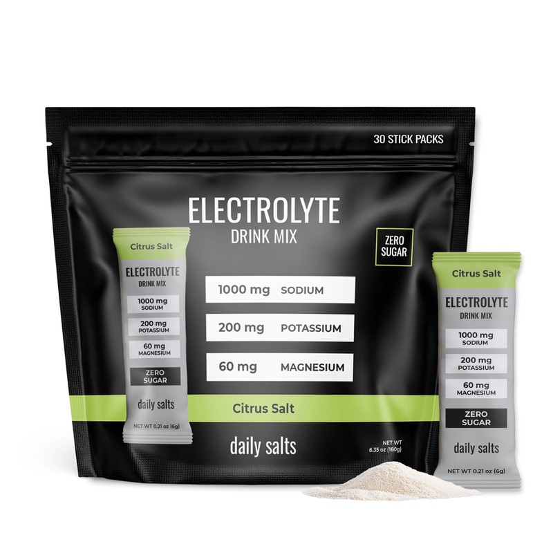 daily salts Electrolyte Drink Mix – Hydration Packets | Zero